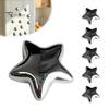 Decorative Magnets 5/10/15/20Pcs Mini Star Refrigerator Magnet, 3D Five-Pointed Fridge Small Memo Note Holder for Kitchen Office Whiteboard