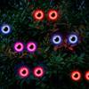 3D Design Halloween LED Night Light Glowing Effect 3D Wall Sticker  Halloween Party