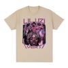 Rapper Lil Uzi Vert Graphic Print T-shirt Hip Hop Vintage Short Sleeve T Shirt Cotton Casual Oversized T-shirts Streetwear Unisex