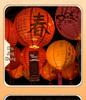 Chinese New Year Fu Character Paper Lantern - Spring Festival Atmosphere Decoration with Ancient Style Pendant