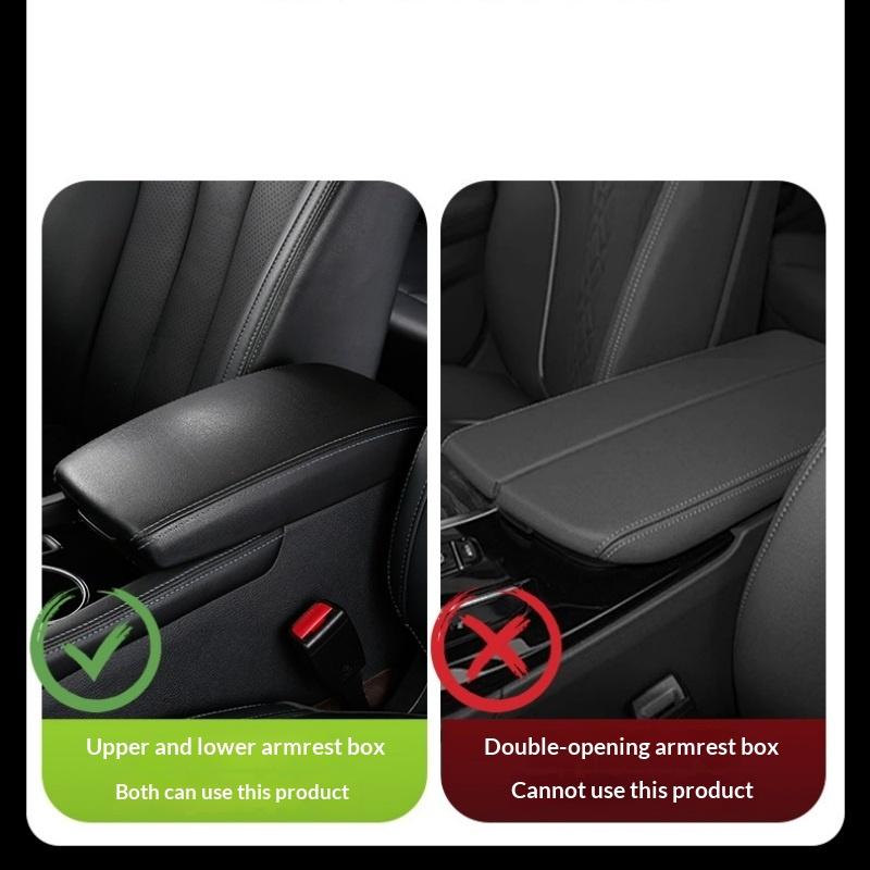1Pcs Automobile Interior Decoration Cute Car Armrest Box Plush Cover Cushion Warm Center Console Arm Cover Pads