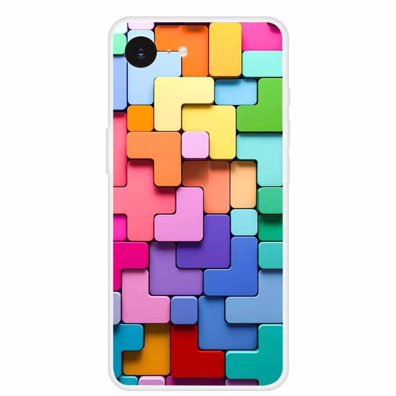 

For iPhone 16e Phone Case TPU Soft Back Cover Silicone Transparent Clear Para for Apple iPhone 16 E Cartoon Patterned Case Shell iPhone16e