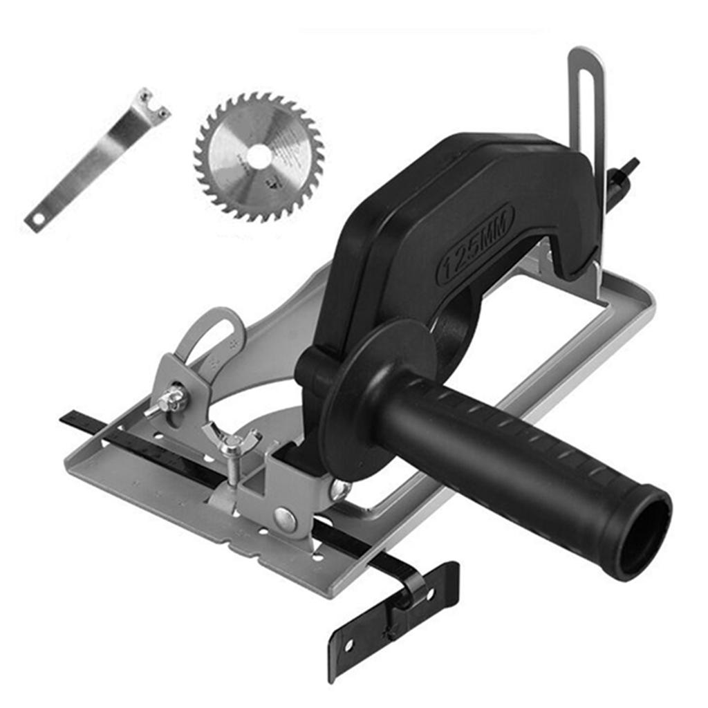 Positioning Bracket 0-40mm Cutting Depth Adjustable Nonslip Auxiliary Handle Modified Bracket Cutting Machine Slotting Base