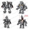 MOOXI Iron Spider Heroes Armor Mech MOC Sci-Fi Movie Figures Building Blocks Toys For Children Adults Gift Compatible Bricks DIY