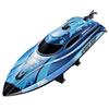 Children's High-Speed Remote Control Boat - Waterproof, Shockproof, Anti-Flip with Lights, 2.4G Yacht