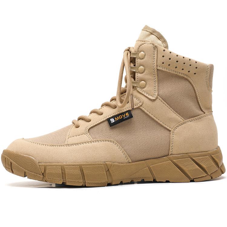 Fashion Outdoor Combat Training Desert Boots Men Women Spring Autumn Climbing Camp Ultralight Breathable Hiking Shoes