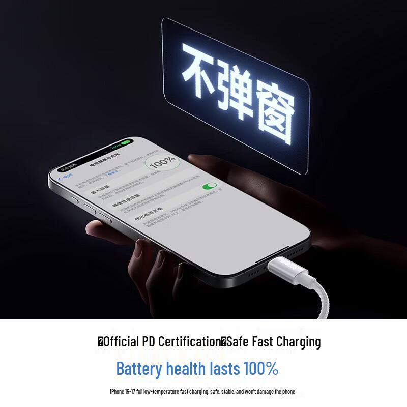 Baseus Dual Type-C 100W Smart Power-Off Fast Charging Cable