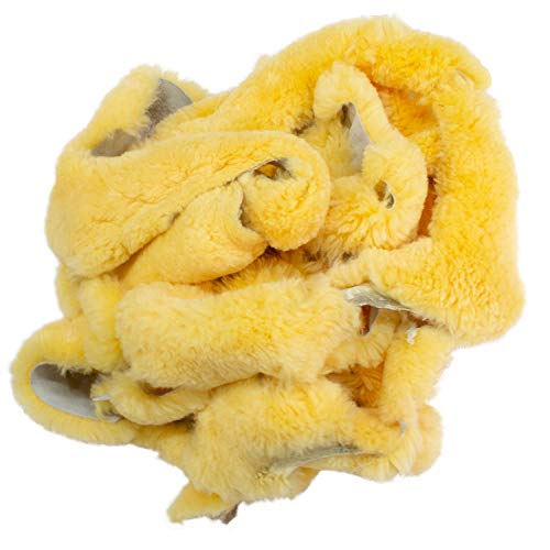

Craft Works Mouton Scraps, Short Hair, Yellow, 1000g