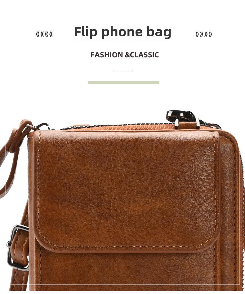 2023 Frühling Damen koreanischen Stil Multifunktions-Geldbörse Schulter Messenger Bag