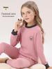 Girls' Autumn Cotton Underwear & Sweater Set – Teen & Kids' Cozy Pajamas