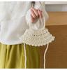 Summer 2026 Pearl Beaded Hollow Mini Crossbody Handbag for Women