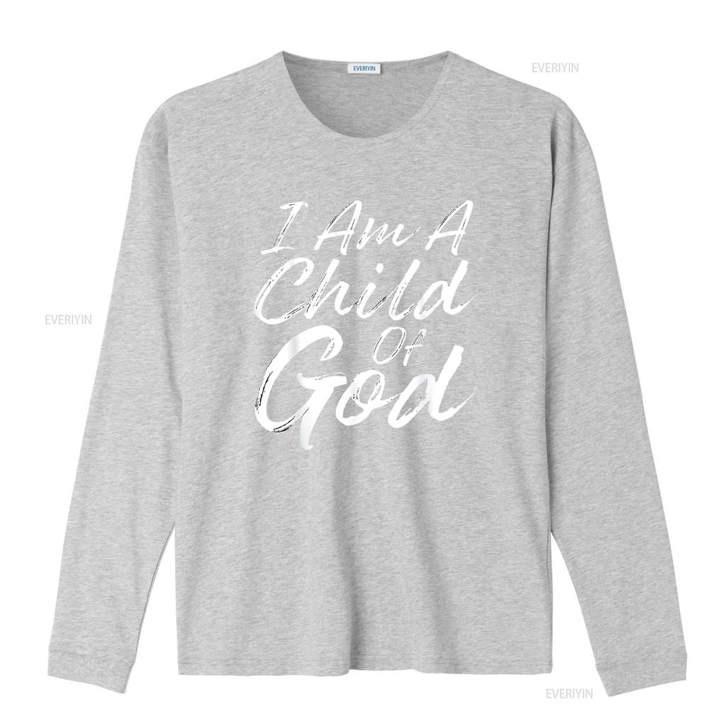 Womens I Am a Child Of God T Shirt Godly Christian Faith Black X Large vintage Washed fashion Stretched Comfortable Stylish