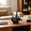Octopus Tentacles Ornament, Creative Desktop Decoration, Resin Dark Style Tentacles Shaped Sculpture for Home Office E-Sports Room