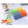 20PCWindproof Plastic Laundry Clips, Heavy Duty Clothes Pegs, Household Sock Quilt Underwear Drying Fixing Clamps