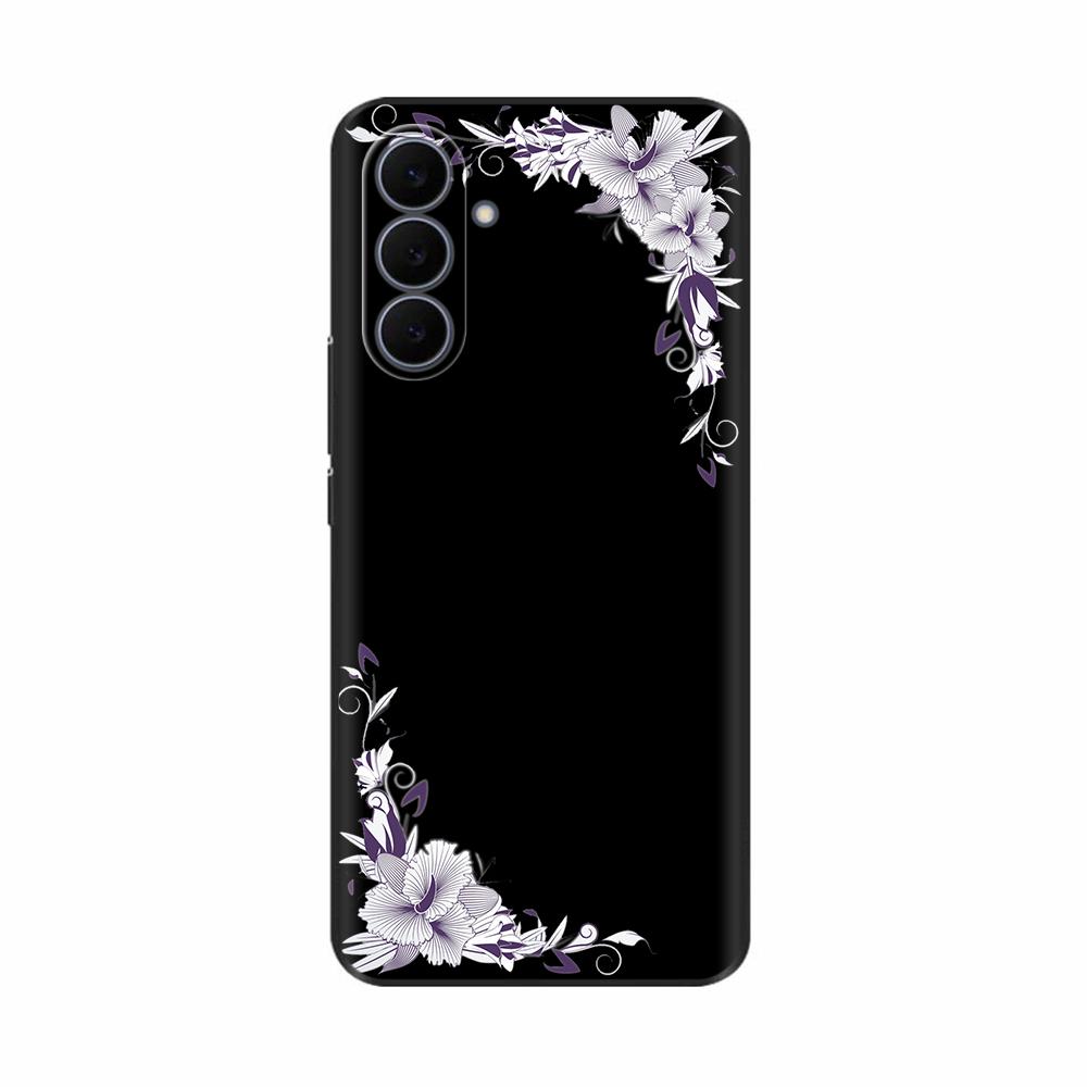 For Samsung Galaxy S25 FE Case Sweet Patterns Soft Liquid Silicone Cover For Samsung S25 FE Phone Cases S25FE Shockproof Fudnas