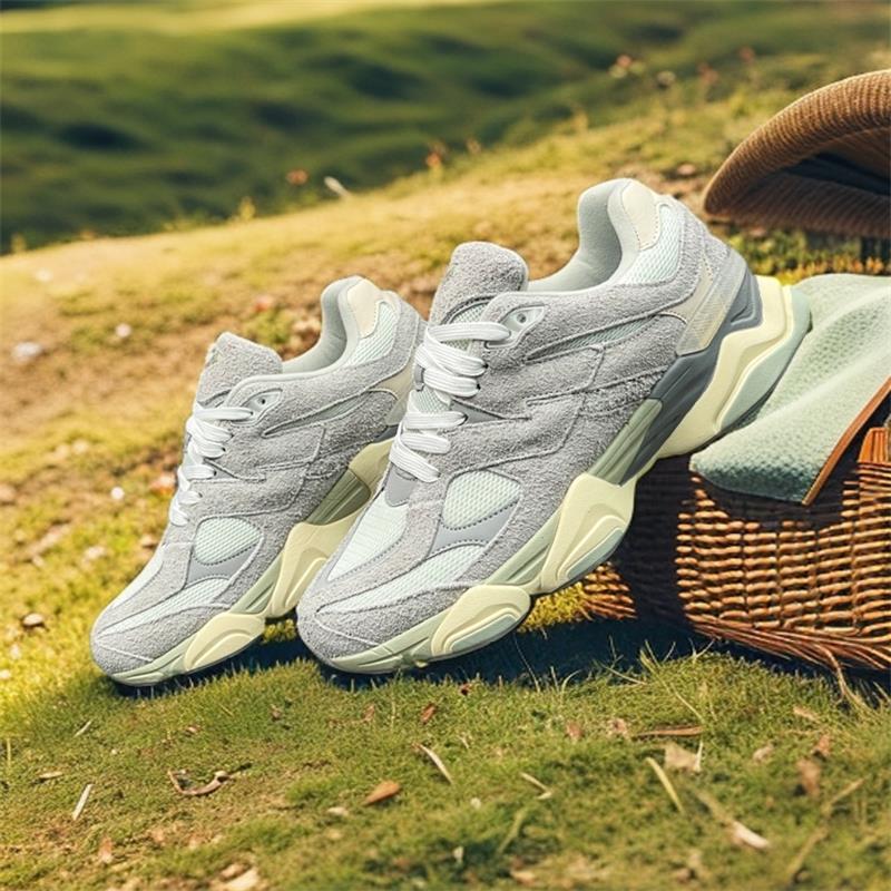 9060 breathable and cushioned running shoes ,  new summer edition