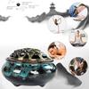 Incense Burner with Lid Hollow Top Slow Smoke Fireproof Heat Resistance Ice Crack Pattern Peaceful Mind Censer Burner Living Room Supply
