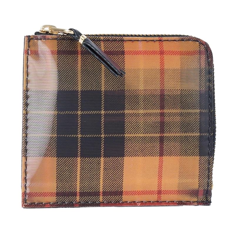 

[COMME des GARÇONS] wallet mini wallet L-shaped zipper SA3100LT LENTICULAR tartan check red yellow men s ladies … [product]