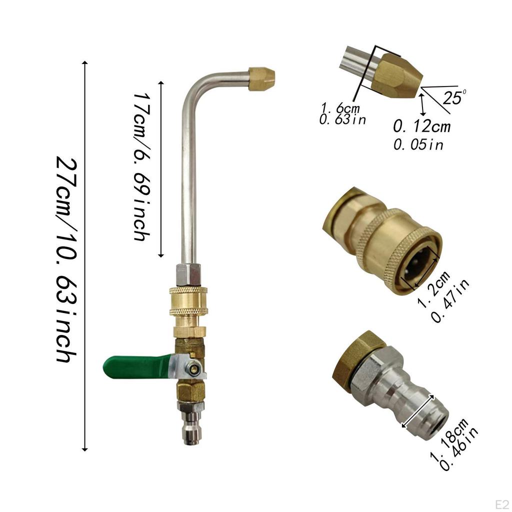Accessories for High Pressure Cleaner Extension Rod, Professional Assembly, Easy To Install,