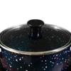 3 Pack Enamel Stockpot with Lid for Versatile Cooking