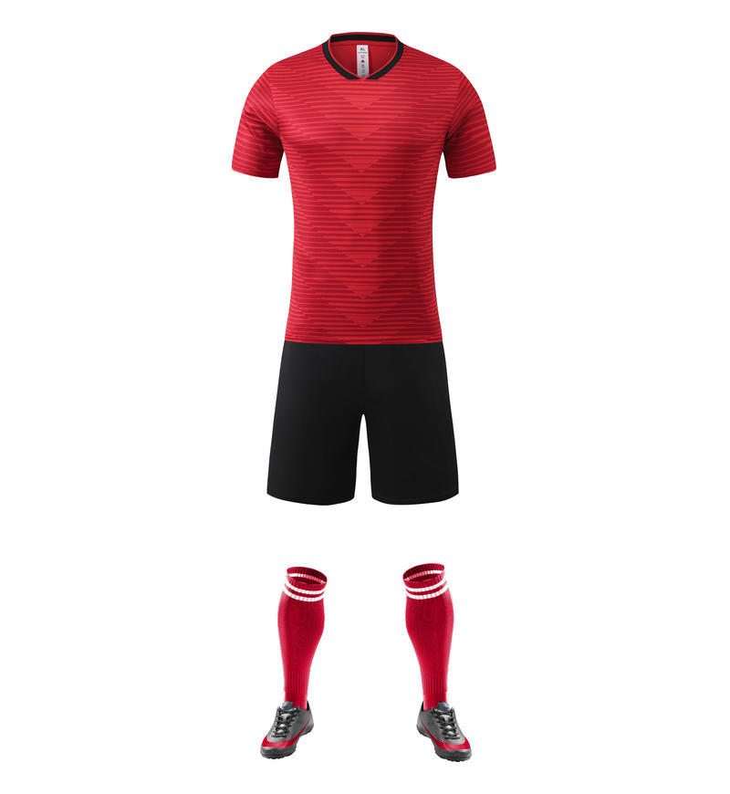 

Футбольный Комплект, Летняя Тренировочная Одежда, Ученики Начальной и Средней Школы Играют в Футбольные Игры, Мужские и Женские Спортивные Футболки, Шорты, Комфорт 4XS красный