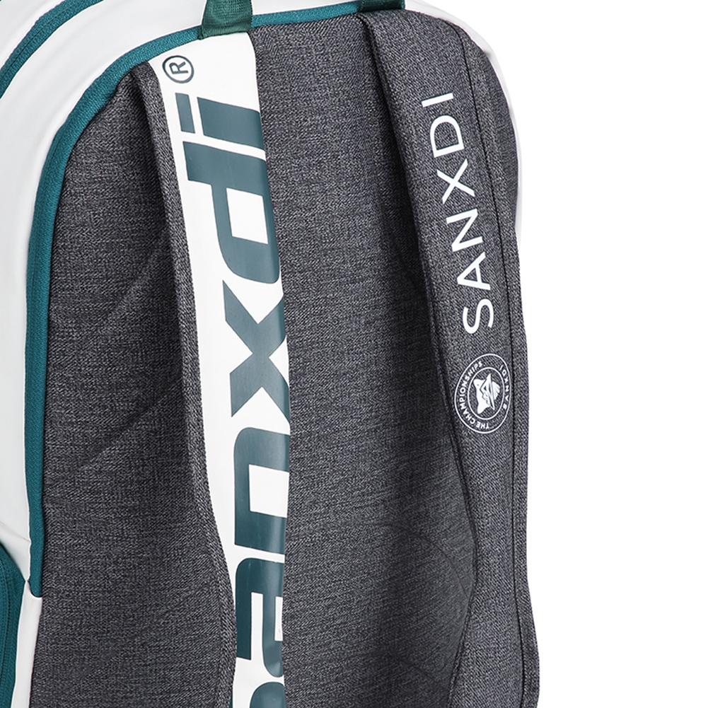 Foldable Tennis Backpack Wear Resist Portable 3 Tennis Rackets Bag Multifunction Sports Backpack Expandable Sports Training Bag