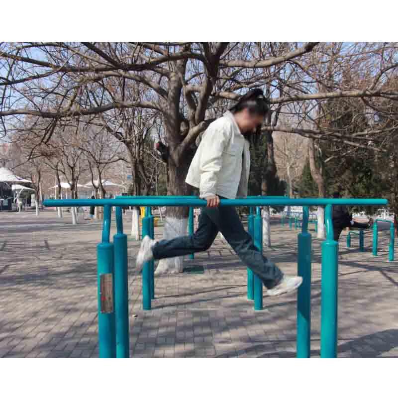 Jingrui Zhian AI Parallel Bar Fitness Tester