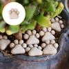 20pcs DIY Decorations Cat Claw Stone Step Lawn Decoration Bonsai Display Resin Bonsai Stone Micro-Landscape Paving Stones