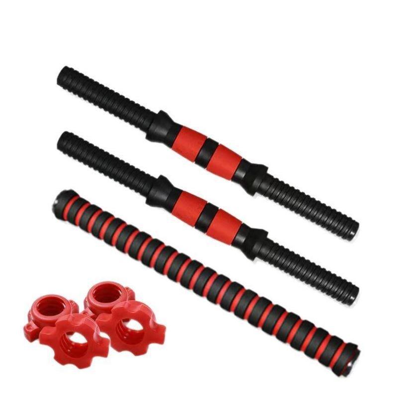 Universal Barbell & Dumbbell Connector with Clasp and Handle Fixing Nut for Home Fitness