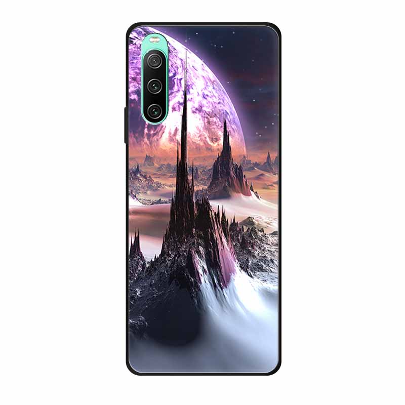For Sony Xperia 10 IV Cases Soft TPU Silicone Cat Animal Phone Covers For Sony Xperia 1 IV Back Cases Funda for Xperia10IV 6.0''