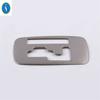 Stainless Steel Car Gear Shift Decor Panel Cover Trim For Mitsubishi Outlander 2014 -  Matte Interior Refit Kit Accessories