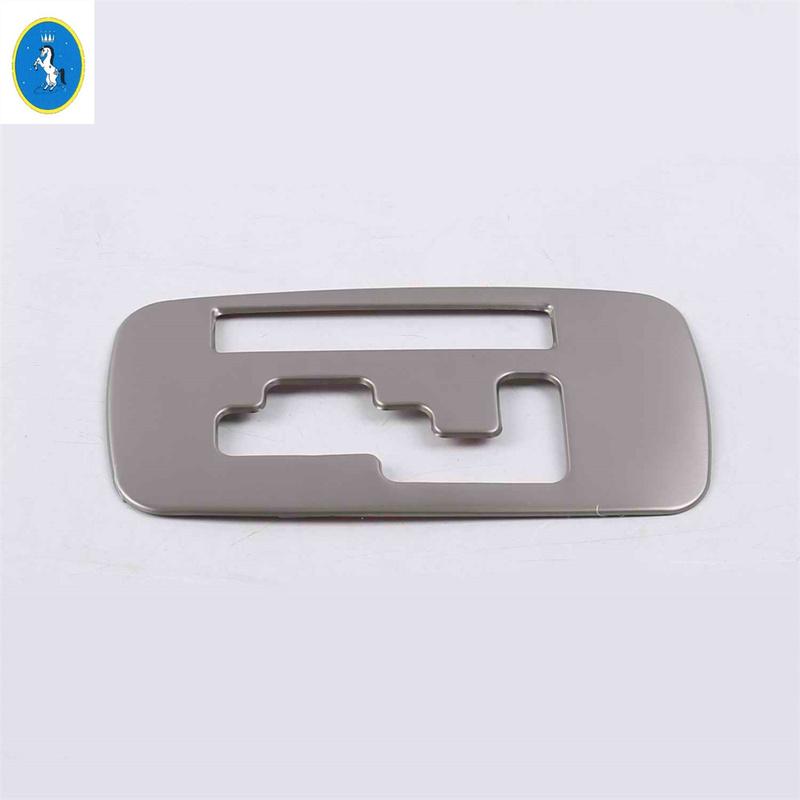 Stainless Steel Car Gear Shift Decor Panel Cover Trim For Mitsubishi Outlander 2014 - Matte Interior Refit Kit Accessories