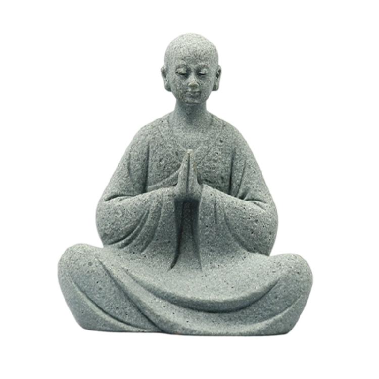 Aquarium Decoration Buddhas Statues Figurines Fish Tanks Decorations Buddhas Sculpture Ornament for Home Desk Decors