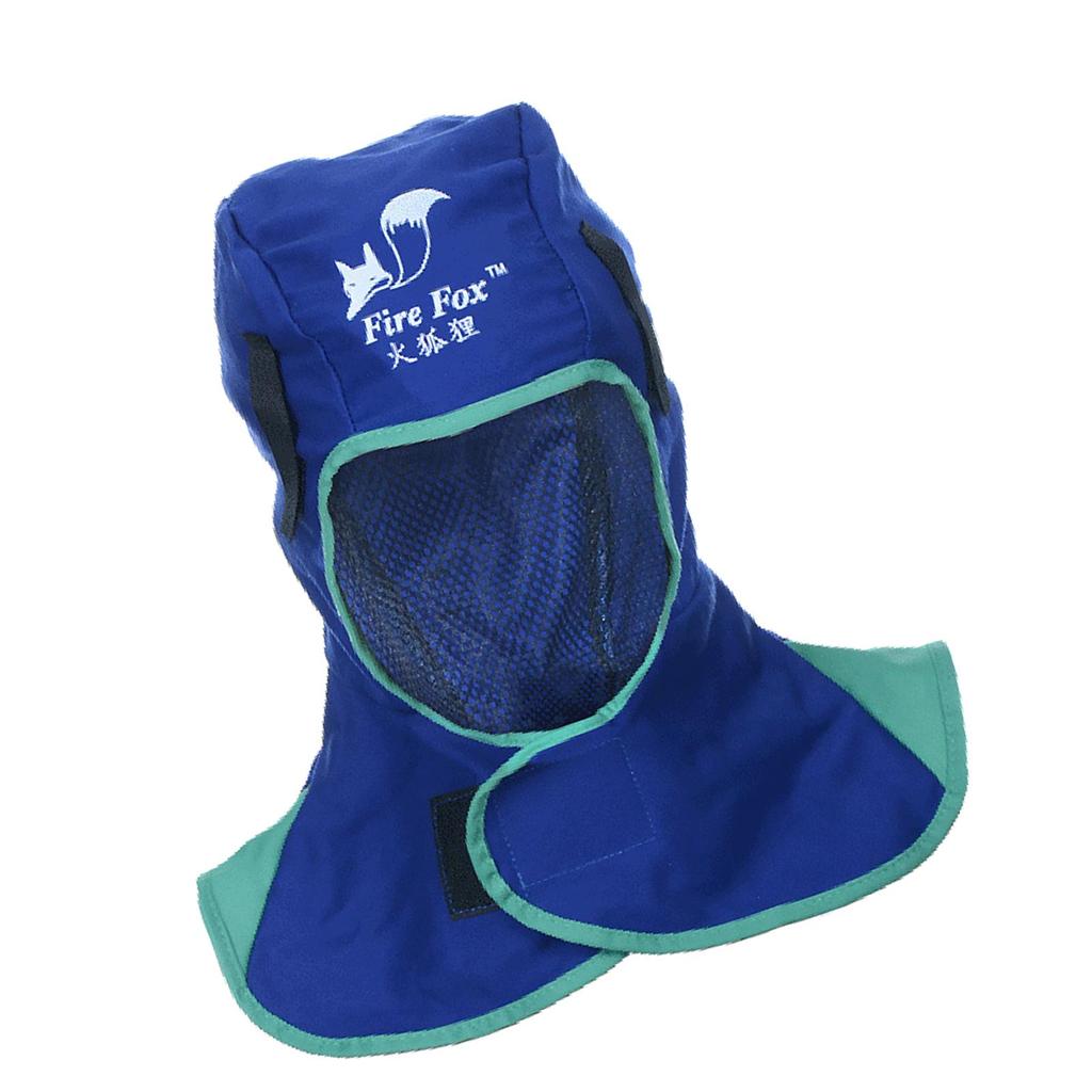 2 Pcs Flame Retardant Safety Welding Neck Head Protective Blue