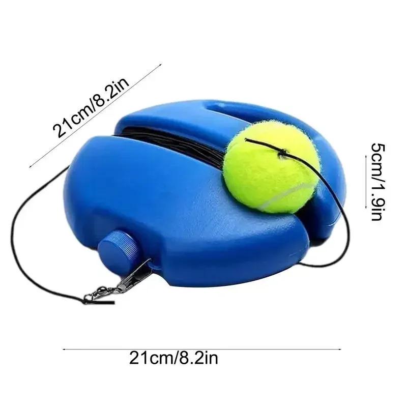 Antrenor de Tenis cu 1 Minge de Tenis pentru Începători, Set Rebounder de Tenis pentru Auto-Antrenament, Echipament Auxiliar de Antrenament