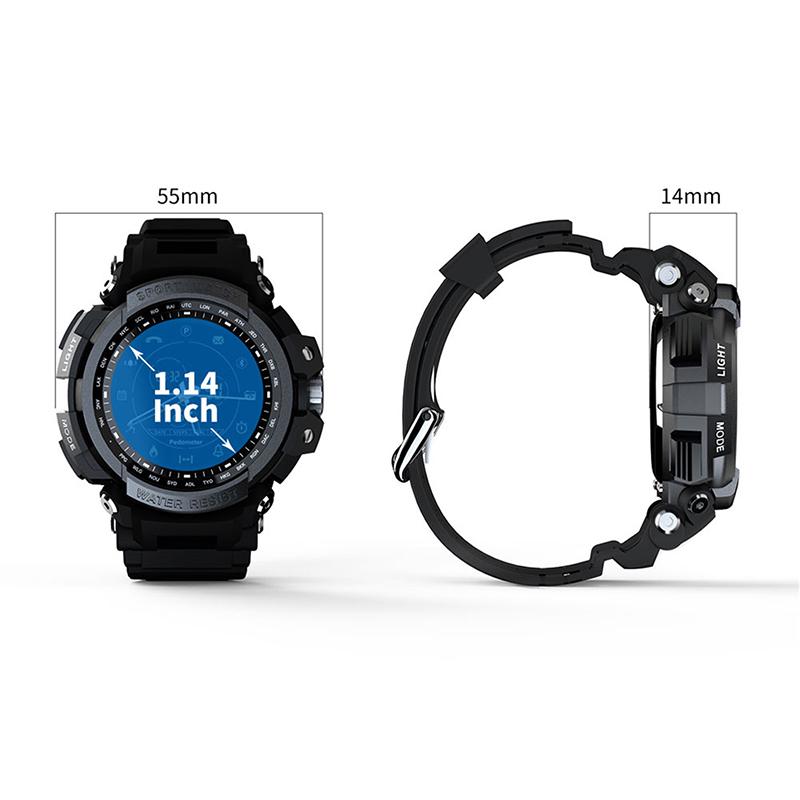 Buy LOKMAT Reloj Deportivo Inteligente Profesional Para Hombre, Resistente  Al Agua Hasta 5Atm, Con Bluetooth, Recordatorio De Llamadas, Digital, Para  Ios at affordable prices — free shipping, real reviews with photos — Joom