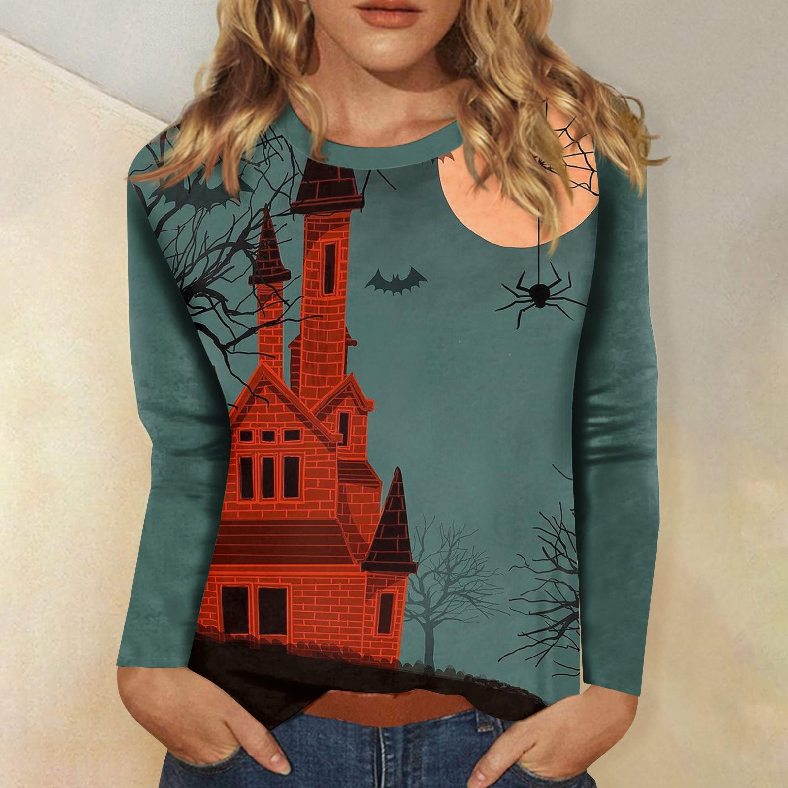 Женский Хэллоуин с принтом — фото 4