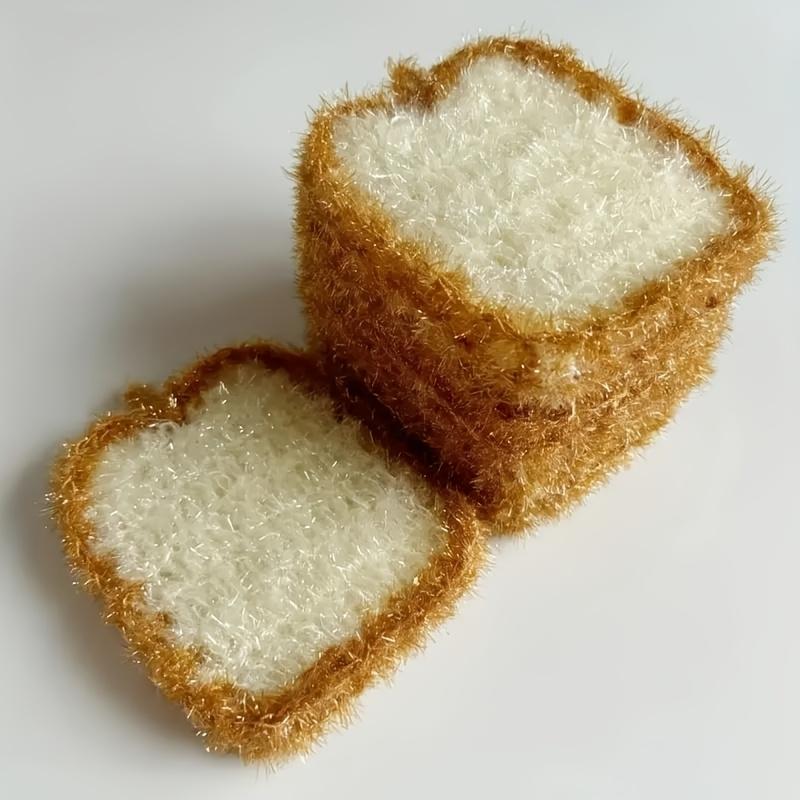 3pcs Acrylic Kitchen Towels Double Layer Soft Absorbent, Grease and Stain Removing Cleaning Cloths Ideal Christmas Gifts