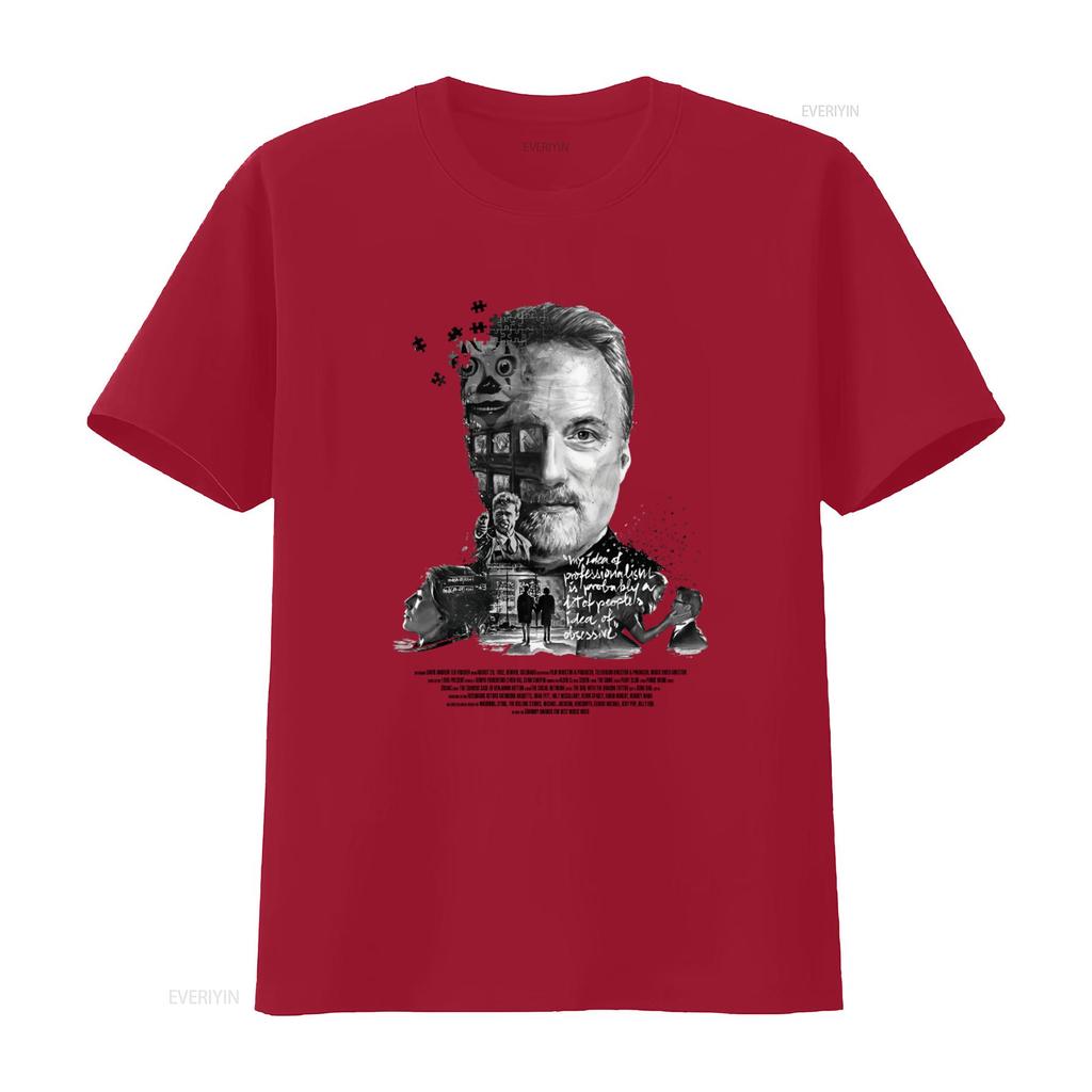 David Fincher V1 T Shirt All Sizes S 5XL Men Movie Inspired Design High Quality Print Perfect for Fans Vintage Washed