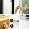 4PCS Transparent Plastic Soft PU Door Handle Kitchen Cabinet Glass Sliding Door Drawer Handle Self-Adhesive Sliding Door Handle