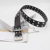 Hip Hop Eyelet Belt with Chain - Women's European/American Punk Style Fashion Waist Belt