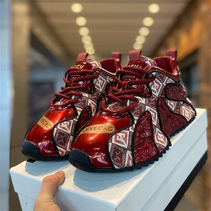 Designer New Original Men's Shoes Lightweight Versatile Embroidered Spliced Men Vulcanize Shoe Spring Casual Sneakers Zapatillas
