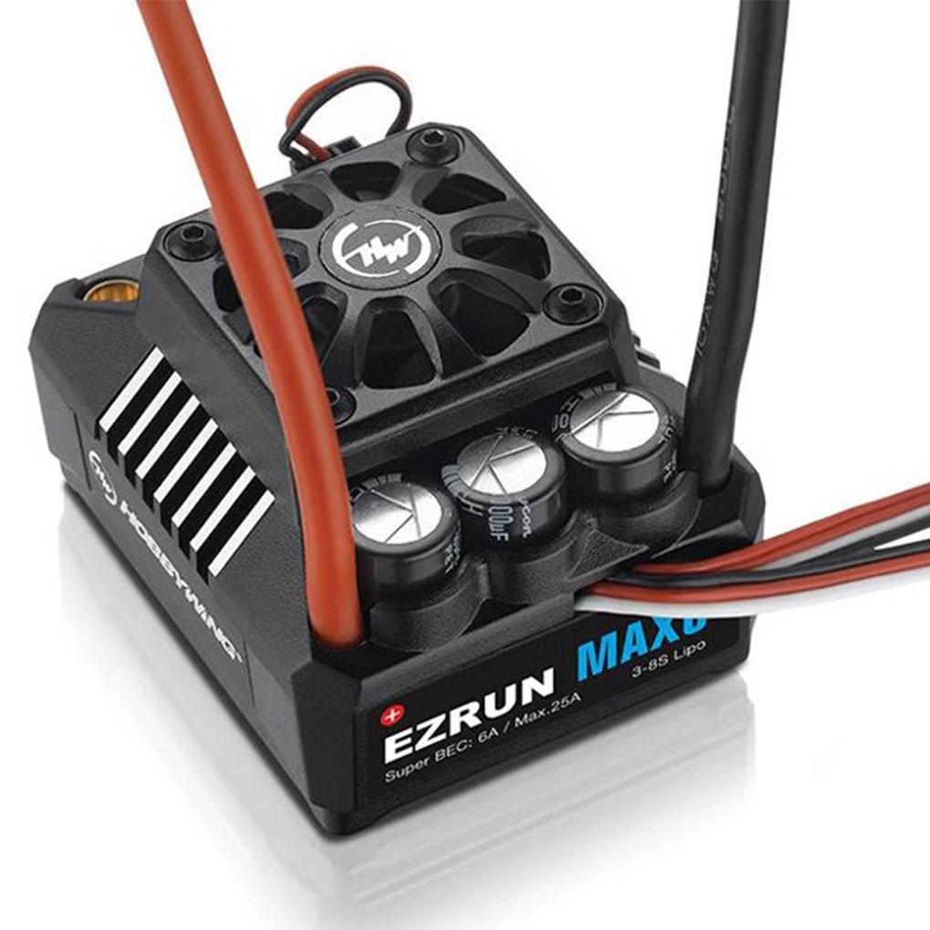 

MAX6 + 4985SL 1650KV Motor ESC Set 3-6S Waterproof Brushless for 1/6 1/7 Flat Road Short Truck COMBO 1650KV Motor ESC