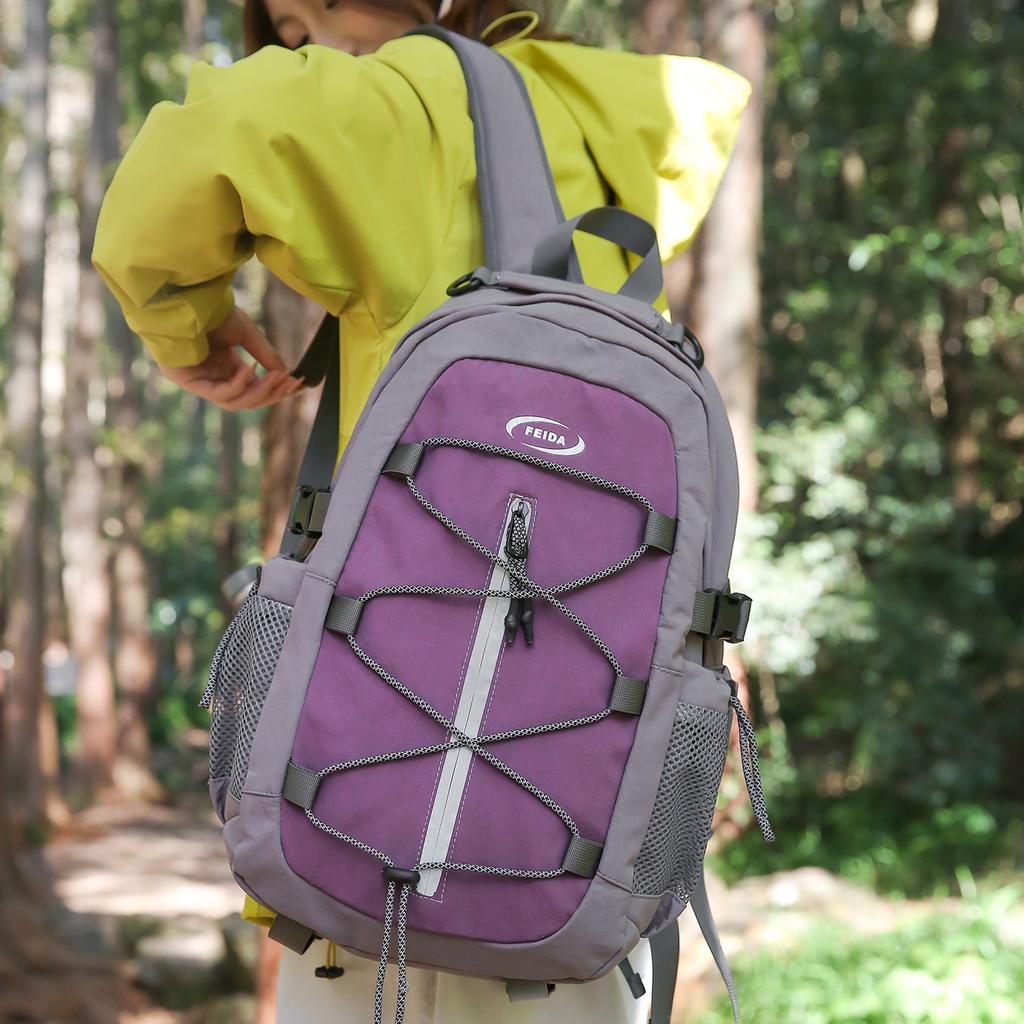 Schoolbag Large Capacity Backpack 1011 New School Bag Male and Female College Students Large Capacity Sports Hiking Backpack