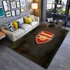 Arsenal Logo Football Carpet Suitable As a Non-slip Mat for the Living Room or Bedroom Sofa