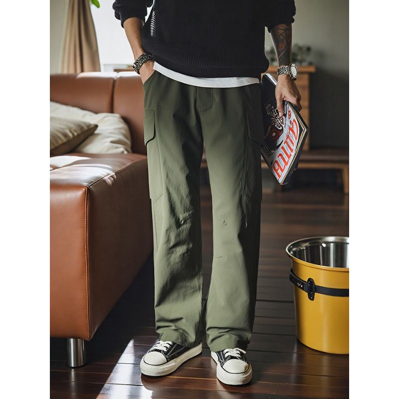 Niaojiajun Mountain Series Outdoor Functional Waterproof Tactical Pants Men's Straight-Leg Workwear Pants Export Men's Softshell Hiking Pants