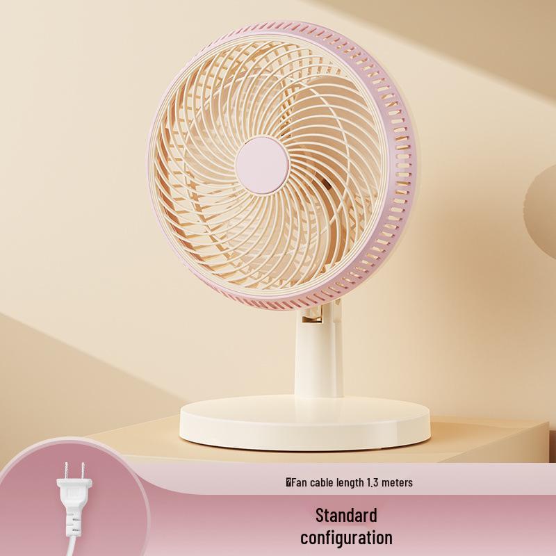 Mini Clip-On Oscillating Fan for Student Dorms & Desks