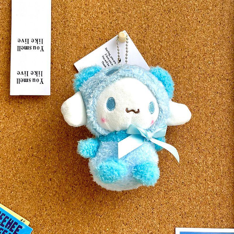 Adorable Llavero Colgante de Peluche de Sanrio Kuromi Muñeco Relleno Para Regalos de Niños