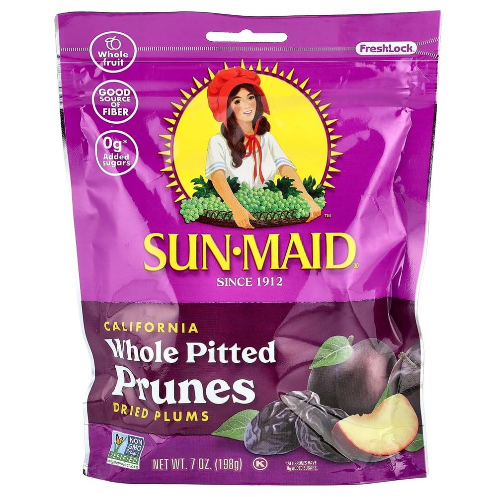 California Pitted Dried Plums (Prunes) 198g (7 oz)