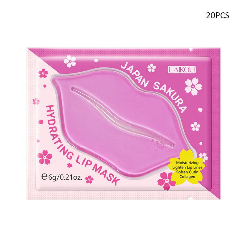 1 st/10 st/20 st/30 st Cherry Blossom läppmask Närande och återfuktande läppar Läppvård